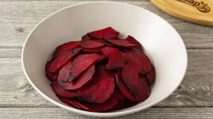 Свекольные чипсы в сушилке