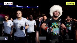 EA Sports UFC 4 - Graphics Comparison: Is it worse ? ft. UFC 3