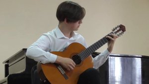 Гитара. Альберт, "Соната#1" / С. Накахима "Этюд-Аллегро". Играет на гитаре Кравчук Ярослав.