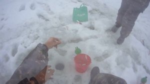 Зимняя рыбалка в Карелии. оз.Кортеланъярви. База Меклахти.