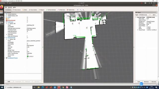 RIKIBOT-FX4 多线激光雷达用3D数据直接构建2D地图 смотреть онлайн