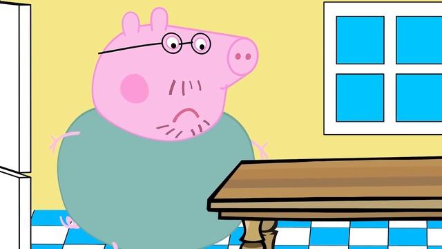 Свинка Пеппа | Папа Свин не может сесть в машину | Новые серии | Peppa ...