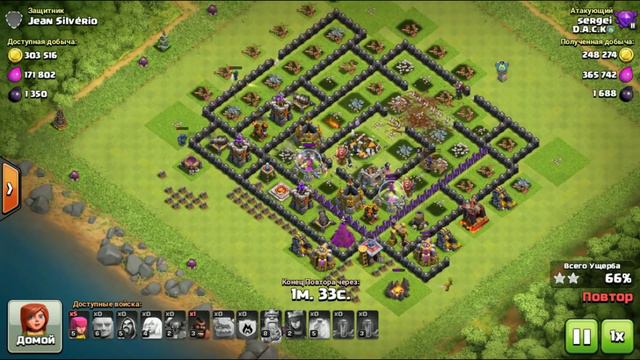 Фармим ресурсы на заброшенной базу в игре Clash of Clans смотреть онлайн