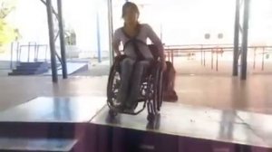 Техника езды на инвалидной коляске