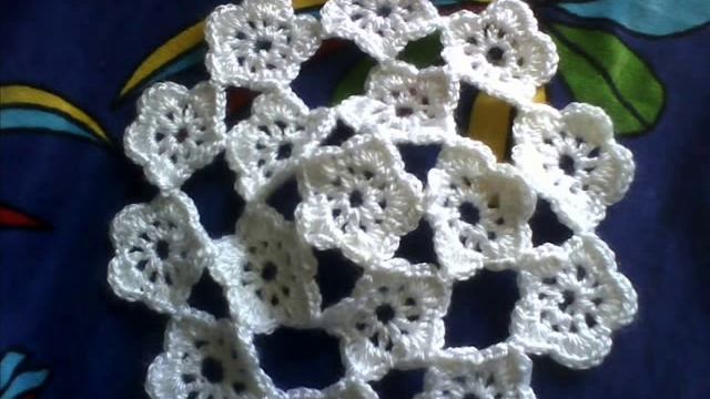 Вязание крючком ( вязаная ажурная кепка) смотреть онлайн