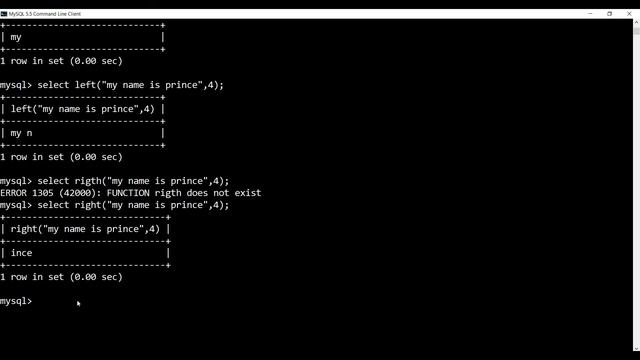 SQL TEXT FUNCTION/STRING FUNCTION | LOWER | UPPER | SUBSTR | INSTR | LENGTH | LEFT | TRIM |