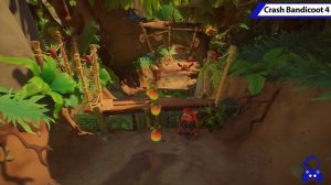 Crash Bandicoot 4 VS Crash Bandicoot Trilogy Remake | Graphics & Details Comparison