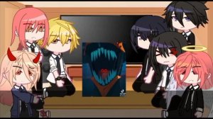 Chainsaw man react to Denji | to future | Gacha club | SPOILERS