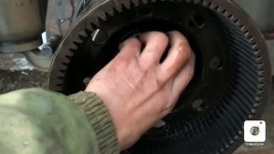 Разобрал бортовой редуктор!