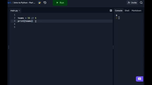 Basic Python #4 - Arithmetic Operators