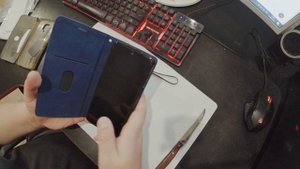 Защитный чехол - книжка для смартфона Xiaomi Redmi Note 9 Pro