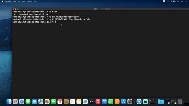Fix Brew command not found in mac смотреть онлайн
