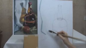 28.1 Осваиваем технику живописи гуашью \ част 1