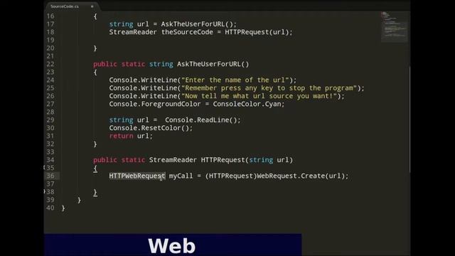 How to get the source code for any website using C#