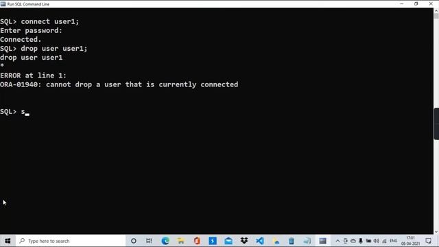 How to DROP user of SQL database in SQL command line | delete or remove user from SQL database. смотреть онлайн