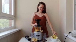 выжимаем грушевый сок. обзор соковыжималки kitfort kt-1101-3