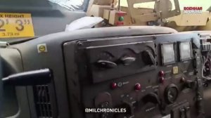 Захваченный британский бронеавтомобиль Husky TSV