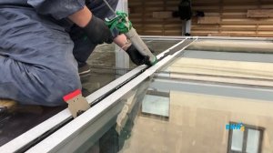 Герметизация стеклянной крыши