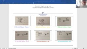 Team 25's Gallery Method Poster - Bicycle Storage Unit