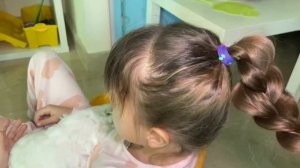 Быстрая, красивая причёска в садик или в школу. Идеи причёсок.