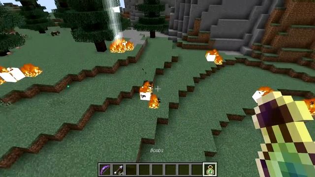 Лук Зевса в Minecraft без модов