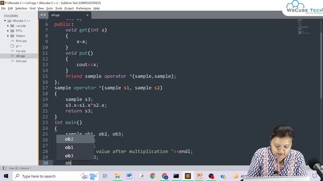 How to Implement Binary Operator Overloading Using Friend Function (HINDI)