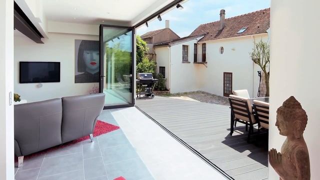 Reynaers CF 77, система дверь «Гармошка» смотреть онлайн