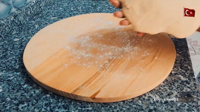 Evde Köy Ekmeği Yapımı | Bazlama Tarifi | Making Village Bread at Home | [K.DERE]