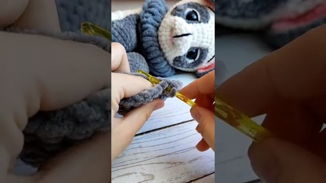 Вязание крючком.Столбик без накида ? смешанный вариант вязания ? single crochet