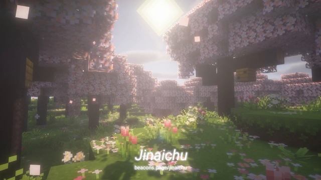 Viewing The Calming Cherry Blossom Petals ? Mizunos 16 Craft 1.20 texturepack release! [Minecraft] смотреть онлайн