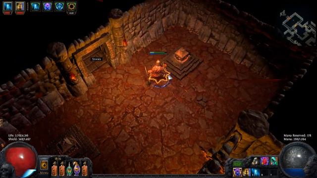Path of Exile Ascendancy: Inquisitor Crit Shockwave Totem - Atziri kill (merc.) смотреть онлайн