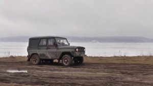УАЗ ХАНТЕР по грязи. Весенний гов#омес