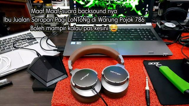 #headphone #BH-470 #Behringer #Monitoring Unboxing & Review Singkat Behringer BH47