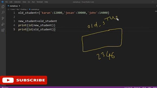 How to Copy a Dictionary in Python|copy() Method|Shallow Copy of Dictionary