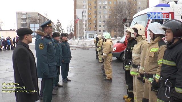 В МЧС провели смотр готовности сил и средств, при подготовке к пожароопасному периоду. смотреть онлайн