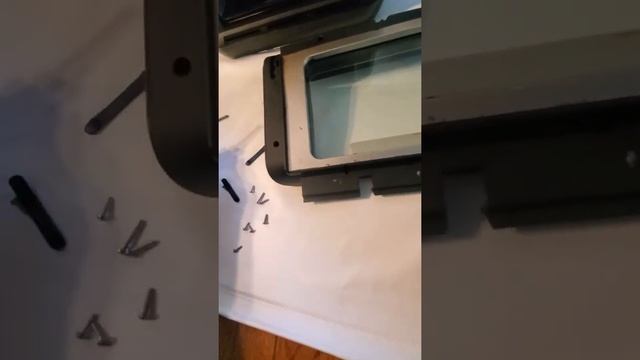 DIY Easy how to take apart Instant Vortex Plus air fryer door to clean between the window glass смотреть онлайн