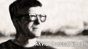 AKVIS Charcoal Video — эффект рисунка углём и мелом для видео