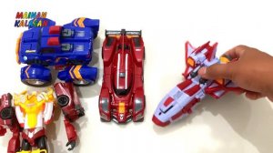 Tobot Master V is the combination of Speed, Monster and Shuttle | Robot Transformer Car Toys