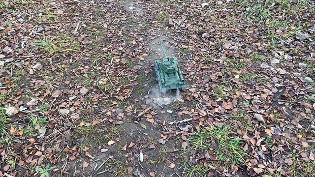 Outdoor RC Test - Heng Long Panzer T-34/85 Pro Maßstab 1:16 mit Rauch Sound und Schuss Funktion смотреть онлайн