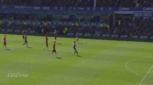Kevin Mirallas Goal ~ Everton vs Manchester United 3-0 ~ 26_4_2015 [Premier League][HD]