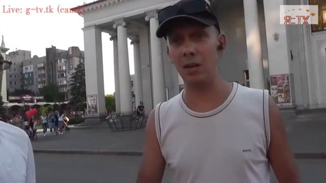 Кривой Рог Центр города акция ЗА ШАРИЯ