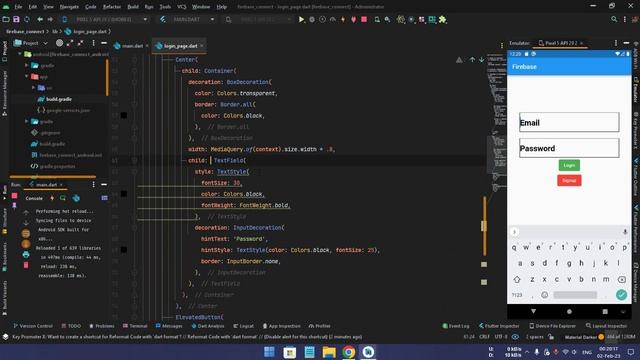 Flutter Firebase Authentication [2023] The Beginner's Way | Login & SignUp using Firebase смотреть онлайн