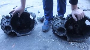 Установка 6МКПП на VW CADDY 1.9 BLS