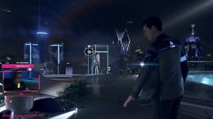 Detroit: Become Human- СЦЕНА НА КРЫШЕ С ДАНИЭЛЬ