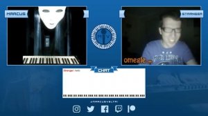 SPOOKY Ghost Plays Piano On Omegle Prank!! (Reactions)