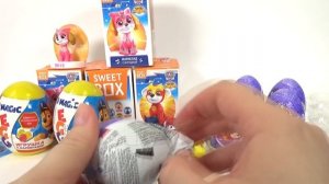 «Щенки, вперед»! Распаковка сюрпризов «Щенячий патруль»! Акция в "Магните"!