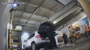 Установка порогов на Volkswagen Tiguan 2012 год. Rival, арт. 9.5802.2