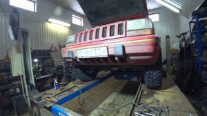 Установили 32-е колеса / Лифт подвески / Jeep Grand Cherokee zj
