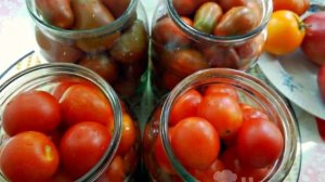Помидоры в яблочном соке на зиму