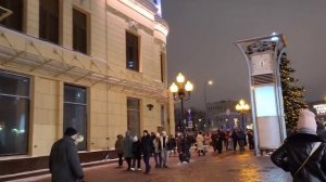 Москва. Прогулка по вечернему Старому и Новому Арбату.